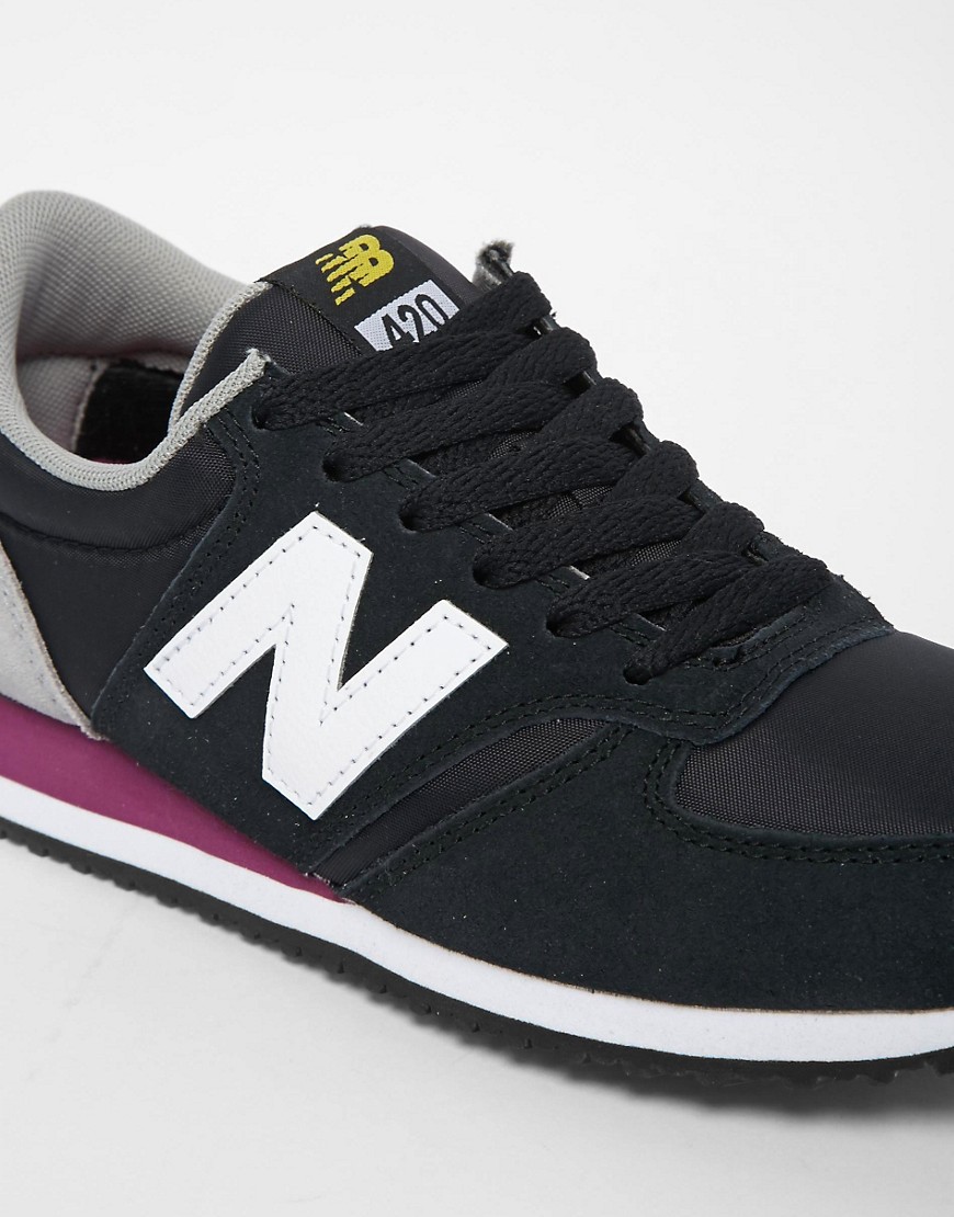 new balance u420 noir jaune